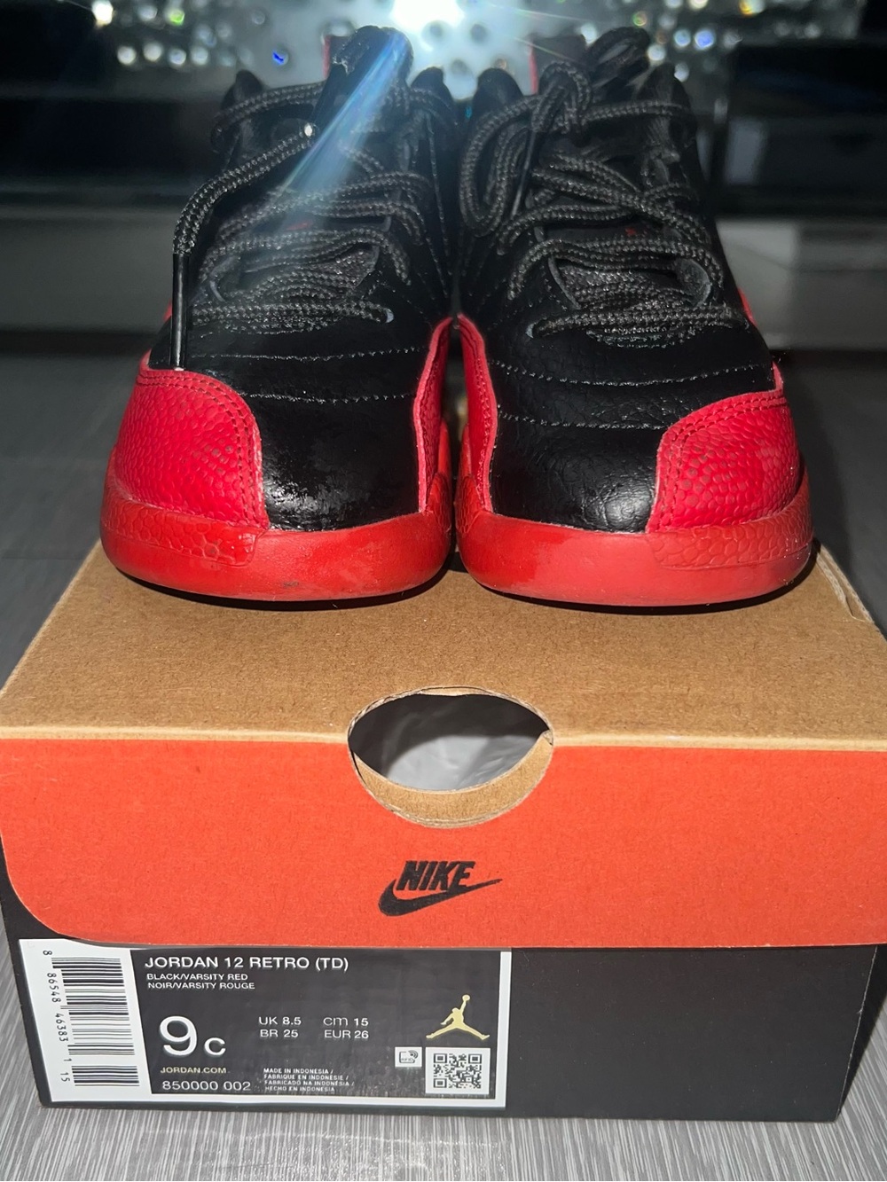 💫 Air Jordan 12 Retro TD ‘Flu Game’ 💫